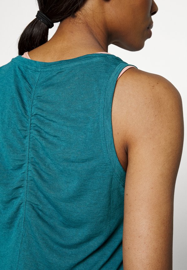Athleta BREEZY RUCHED CROPPED TANK