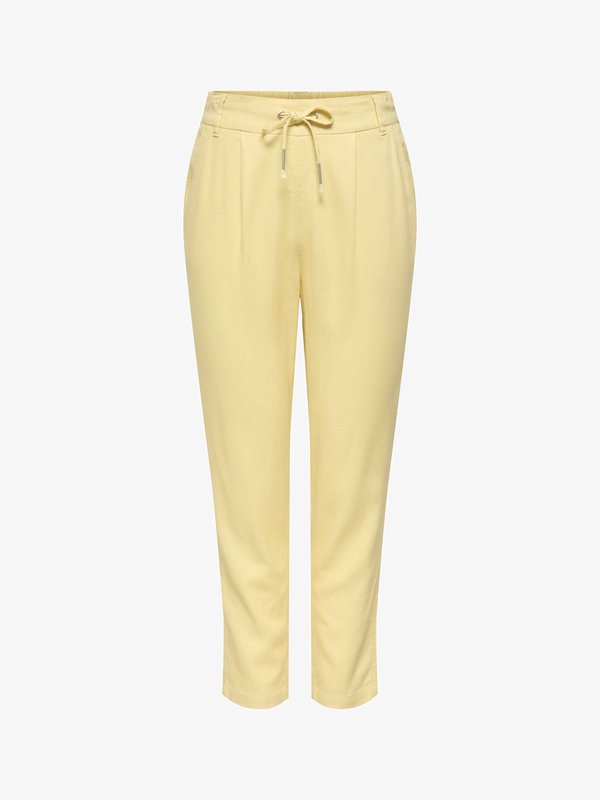 ONLY ONLGOA-POPTRASH Comfort Fit Linen - Trousers - sunlight