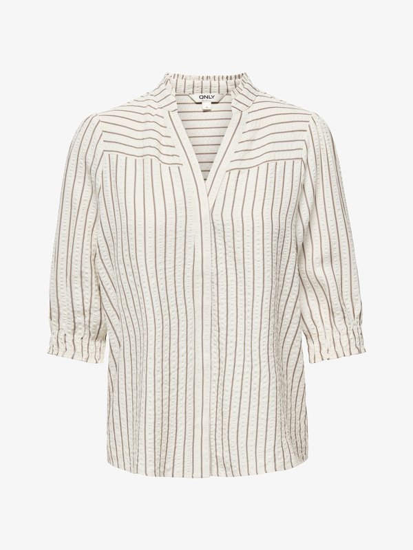 ONLY ONLSUSANNA - Blouse - egret