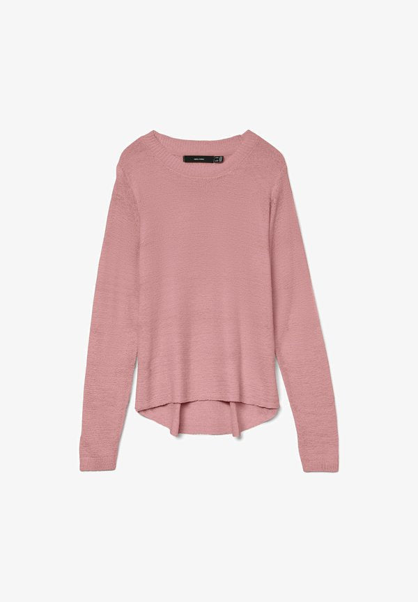 Vero Moda Knitted VMNUEVOCHARITY Knitted - Jumper - rose elegance