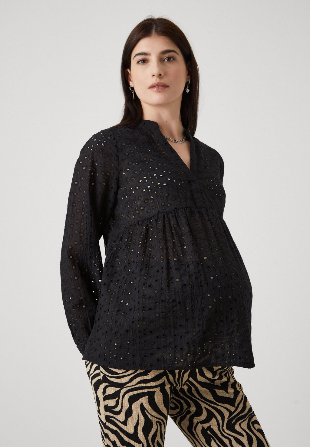 ONLY MATERNITY OLMMY EMBROIDERY