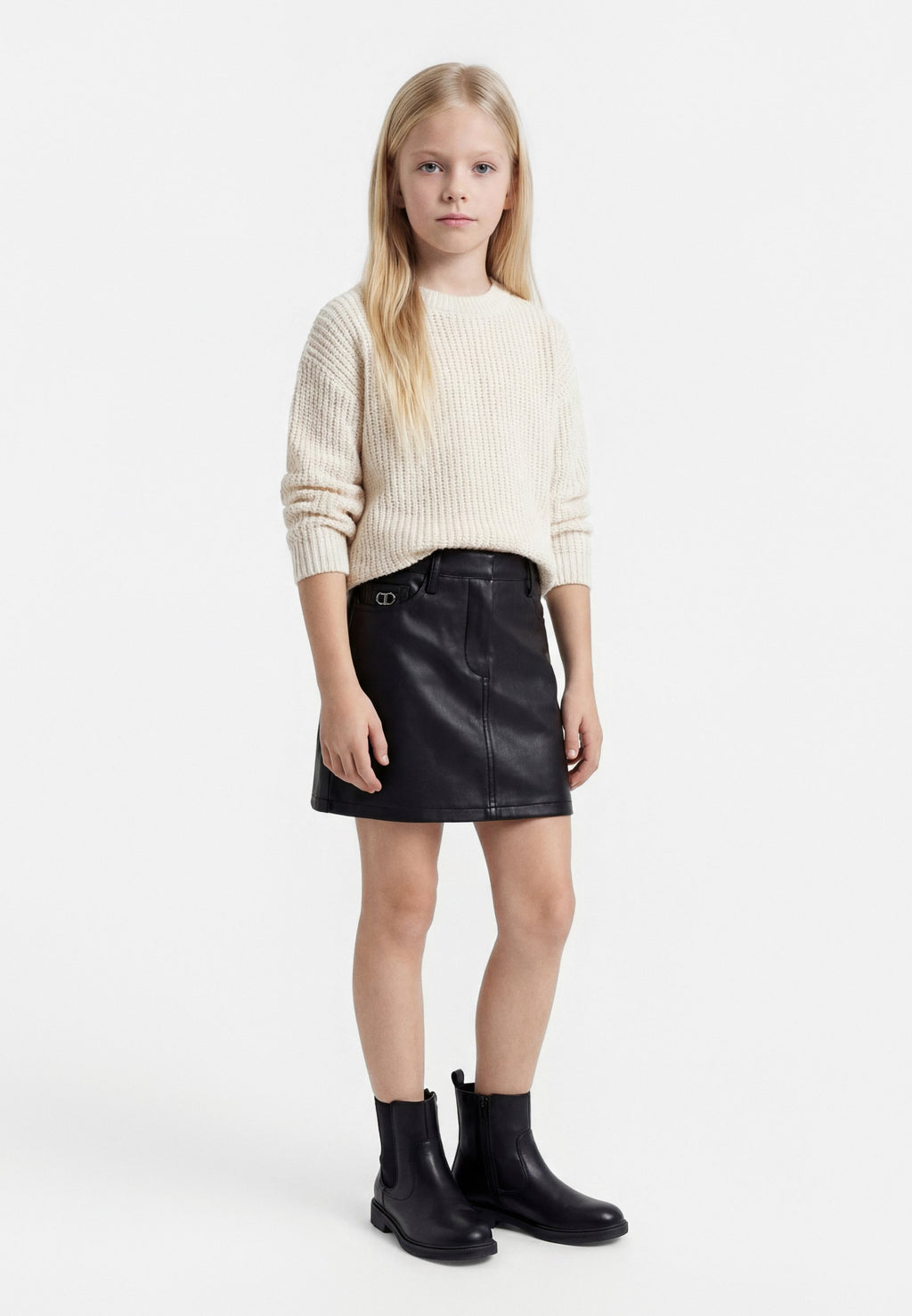 TWINSET COATED SKIRT