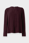 Tommy Hilfiger SOFT RELAXED - Blouse - deep burgundy