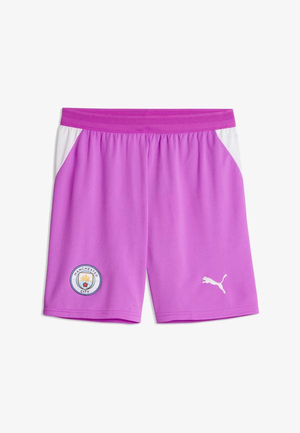 Puma MANCHESTER CITY 26/27 TORWARTSHORTS - Sports shorts - electric orchid- white