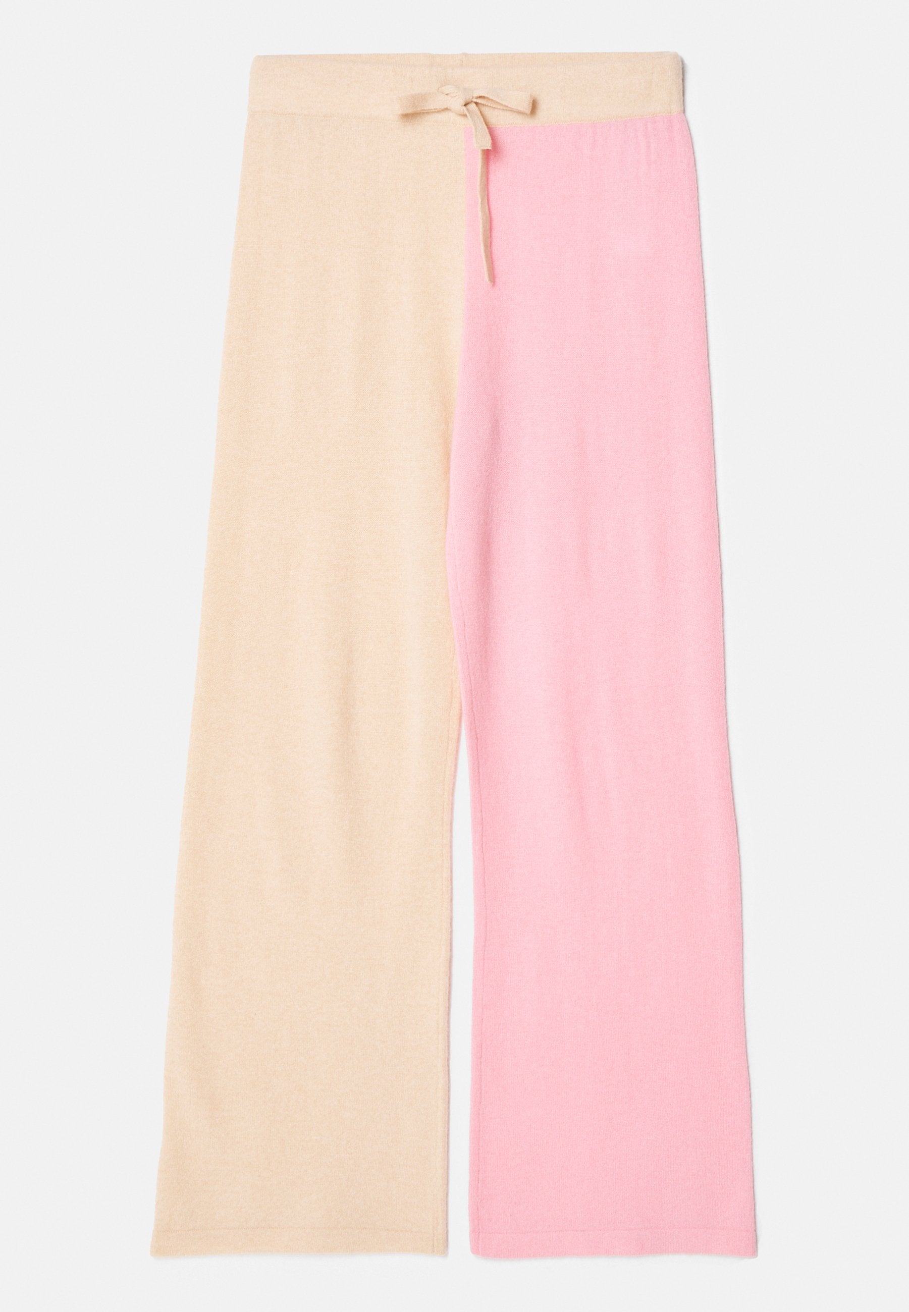 KNITID CASHMERE COLOURBLOCK JOGGER