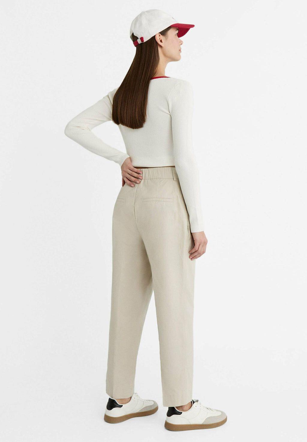 Stradivarius CARROT FIT WITH DARTS DETAIL