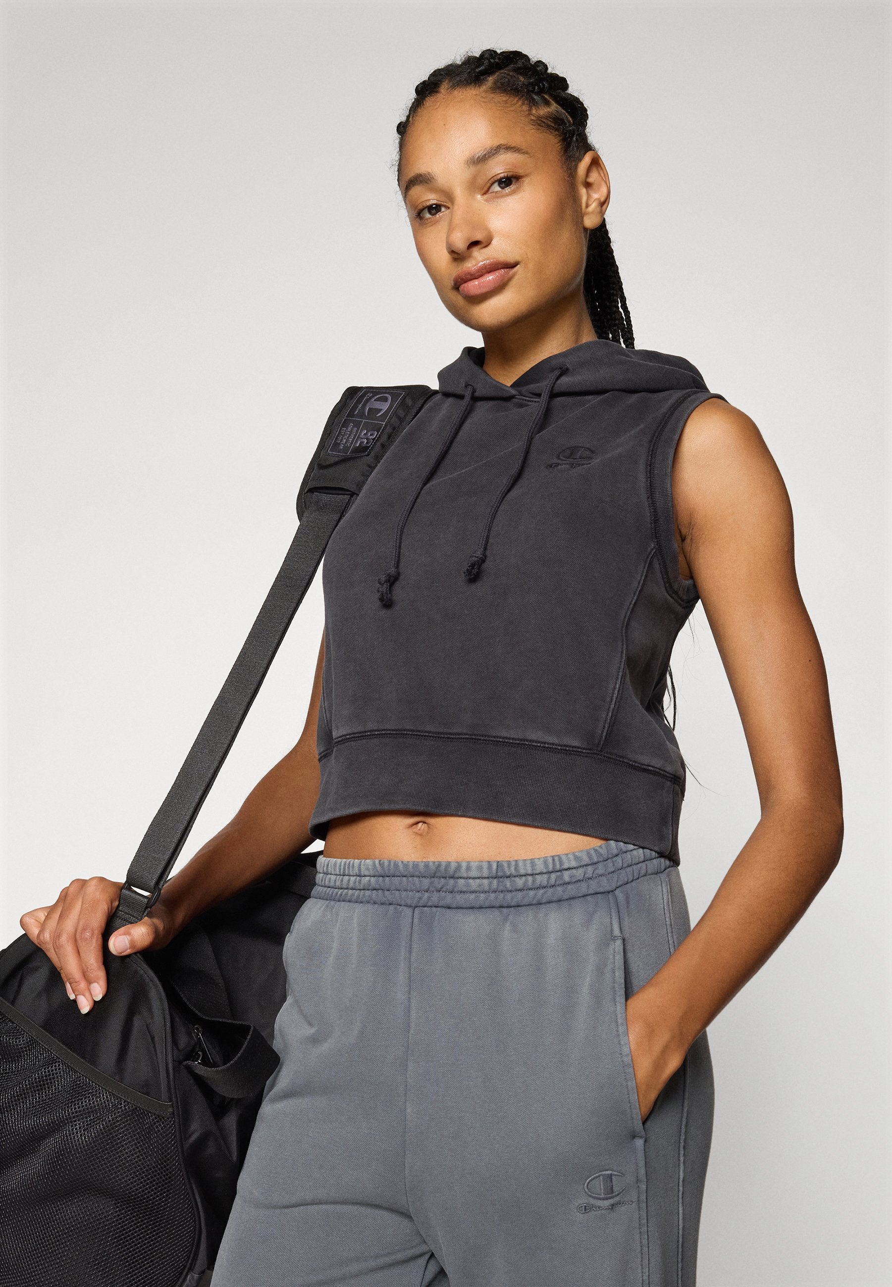 Champion SLEEVELESS HOODIE
