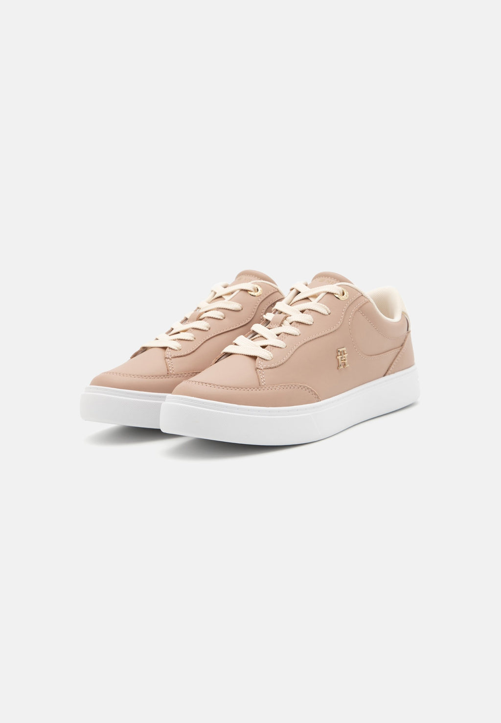 TH MONOGRAM LEATHER COURT TRAINERS Media 4