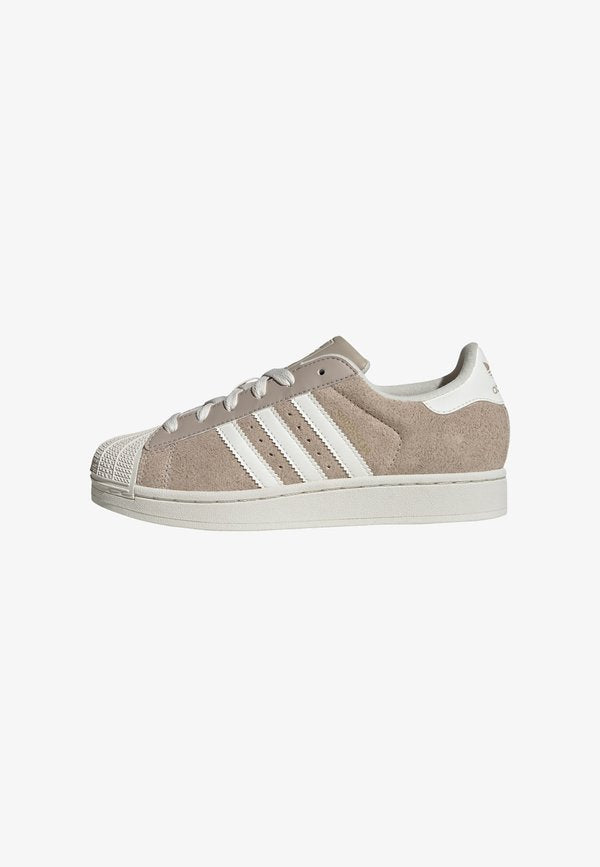 adidas Originals SUPERSTAR II W - Trainers - off white beige gold metallic