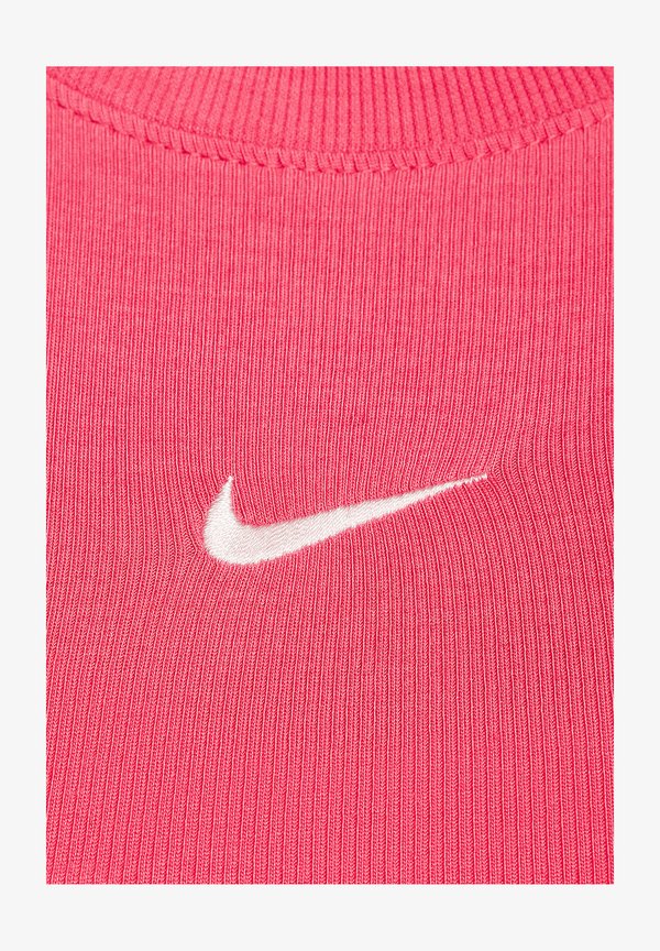 Nike Sportswear LIFESTYLE S ESSENTIAL CROP - Top - rosabeige