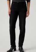 Levi's® 722 HIGH RISE SLIM TRUE BLUE RINSE - Slim fit jeans - true blue rinse - blacks