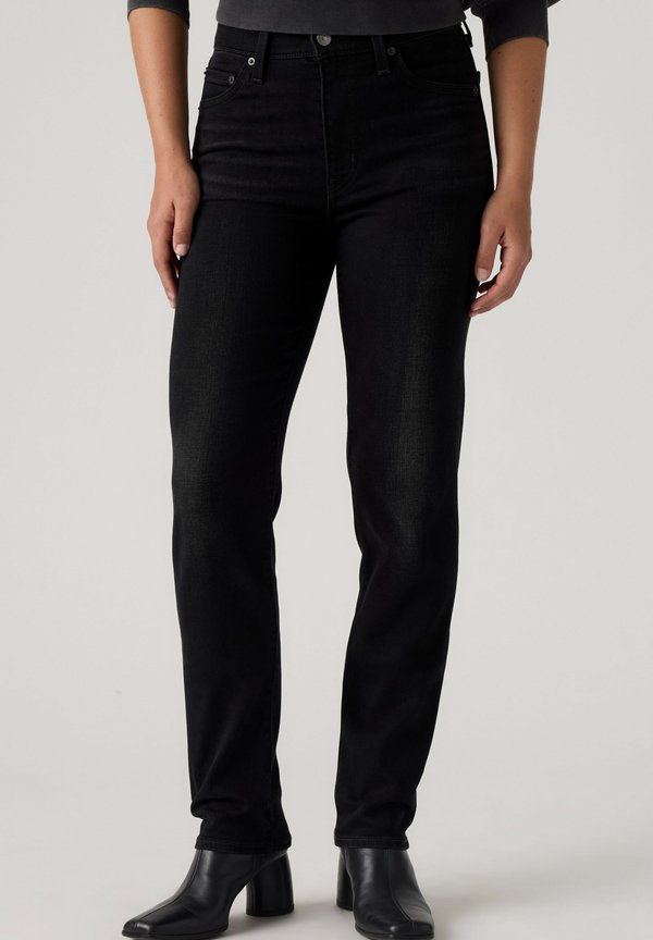 Levi's® 722 HIGH RISE SLIM TRUE BLUE RINSE - Slim fit jeans - true blue rinse - blacks