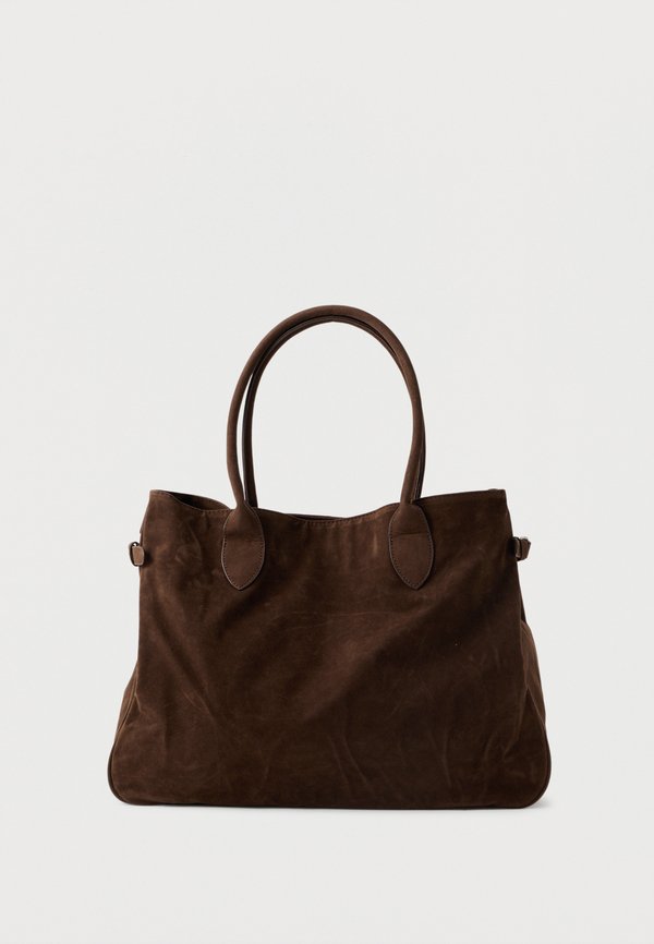ONLY ONLMIKKALA SHOPPER - Tote bag - seal brown