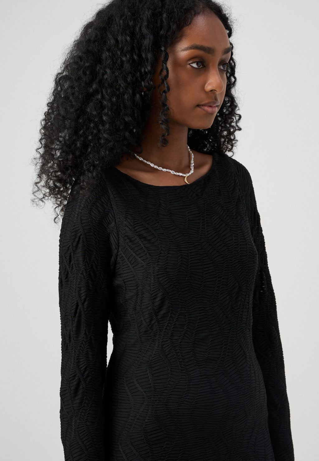 Gina Tricot Petite PETITE TEXTURED DRESS