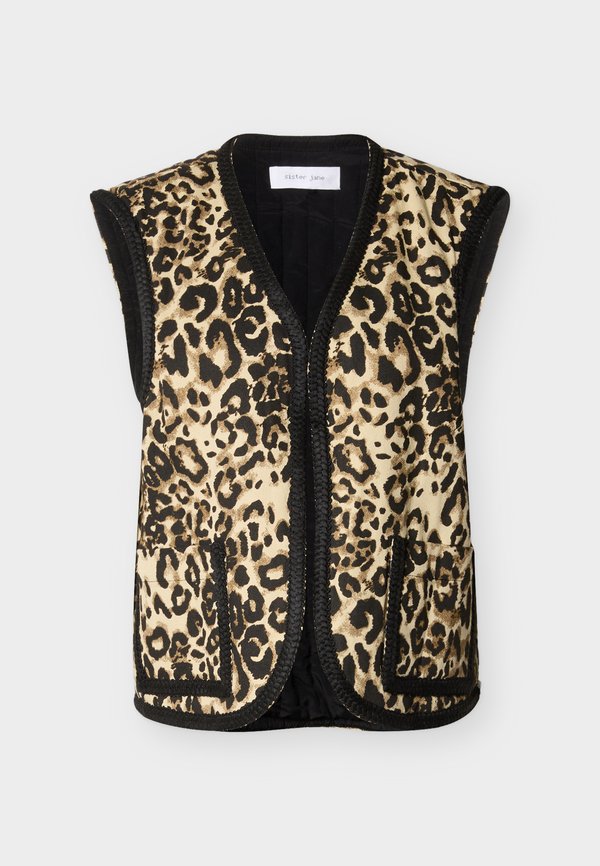 Sister Jane WARD LEOPARD VEST UNISEX