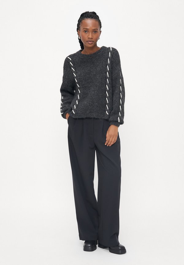 Vero Moda Petite VMILINA O NECK HANDSTITCH