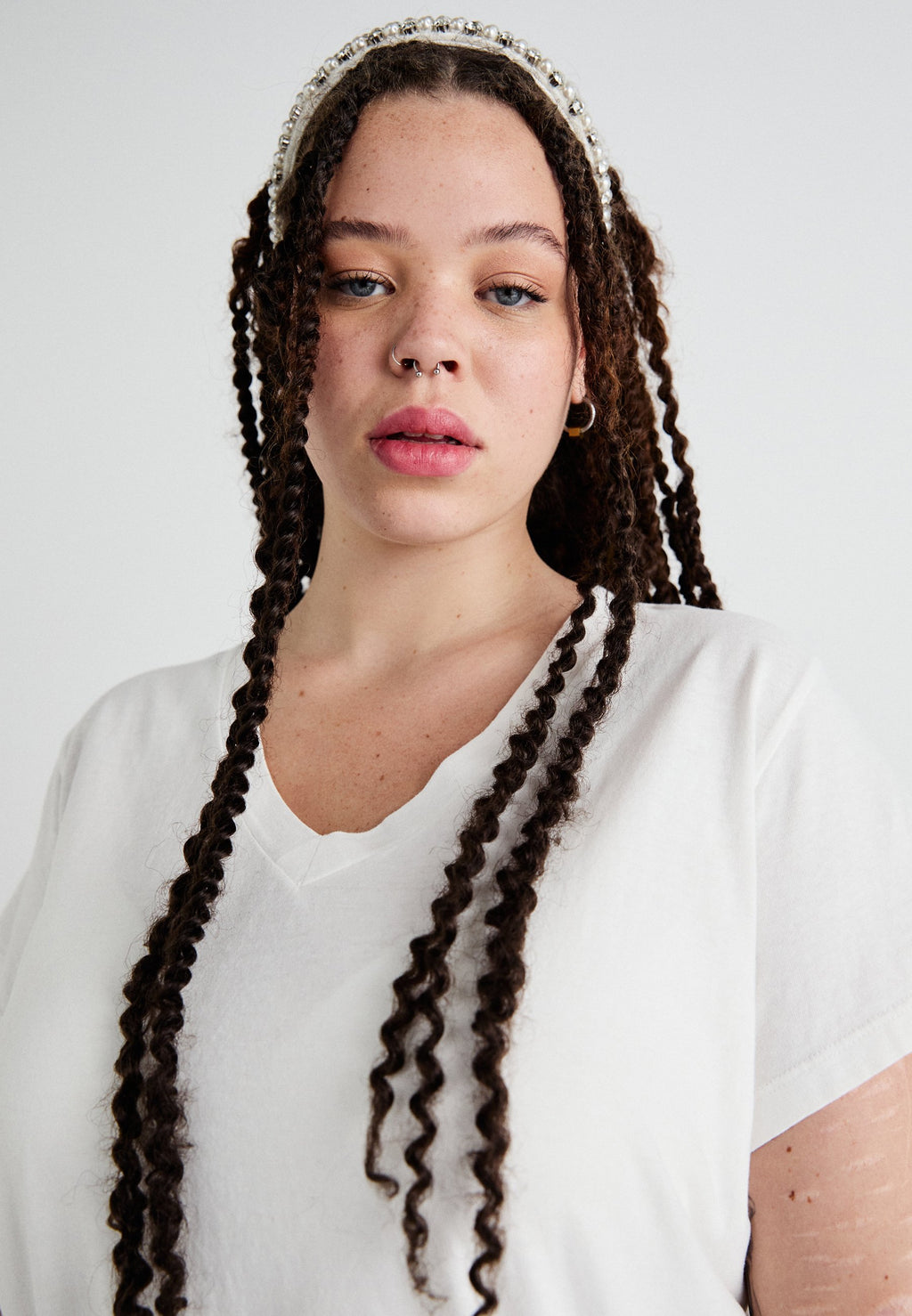 Levi's® Plus BOXY V NECK TEE