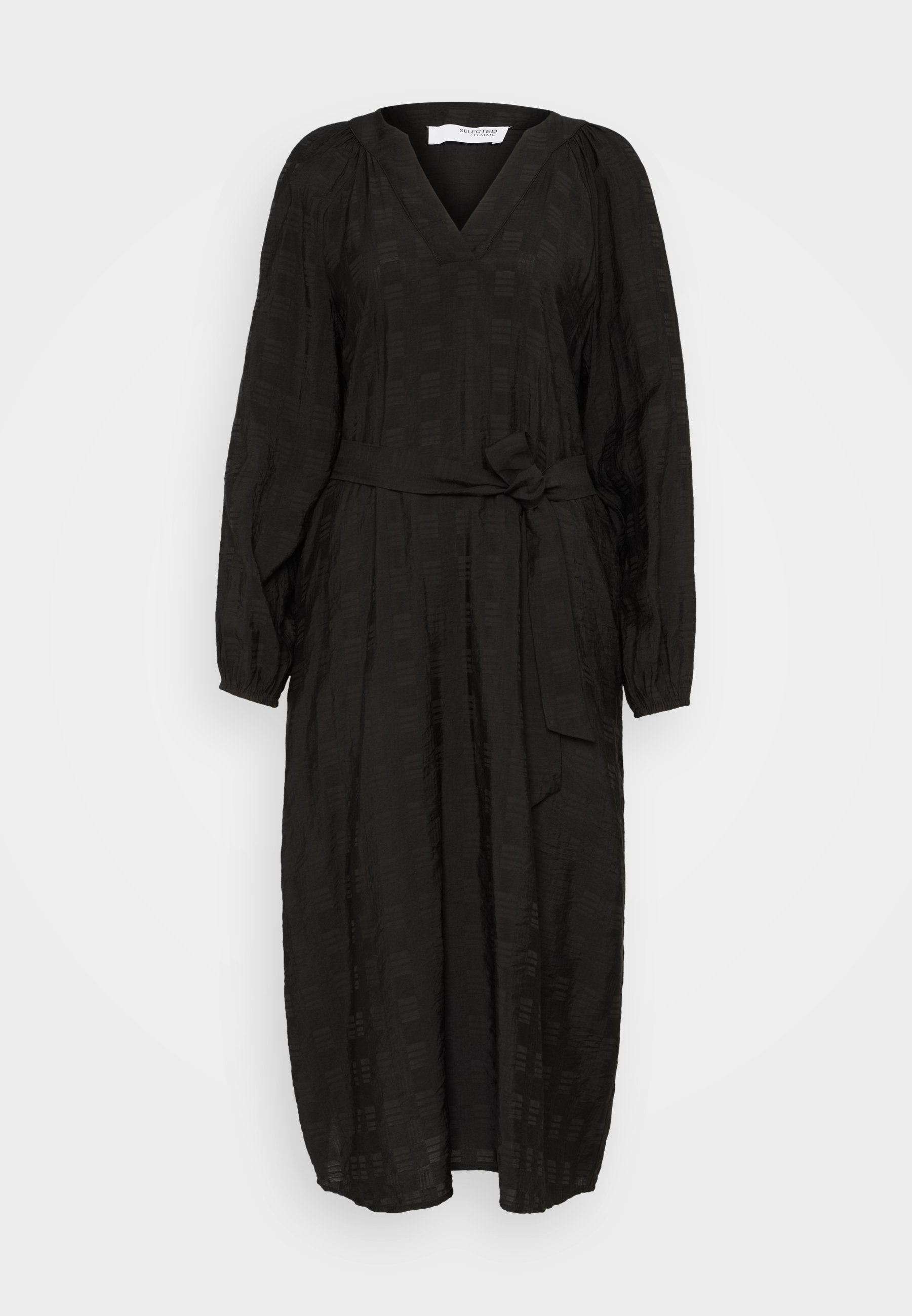 Selected SLFPERCY V NECK MIDI DRESS