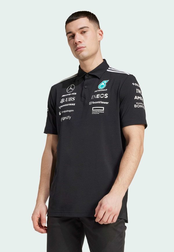 adidas Performance MERCEDES - AMG PETRONAS FORMULA ONE TEAM - Polo shirt - black   white