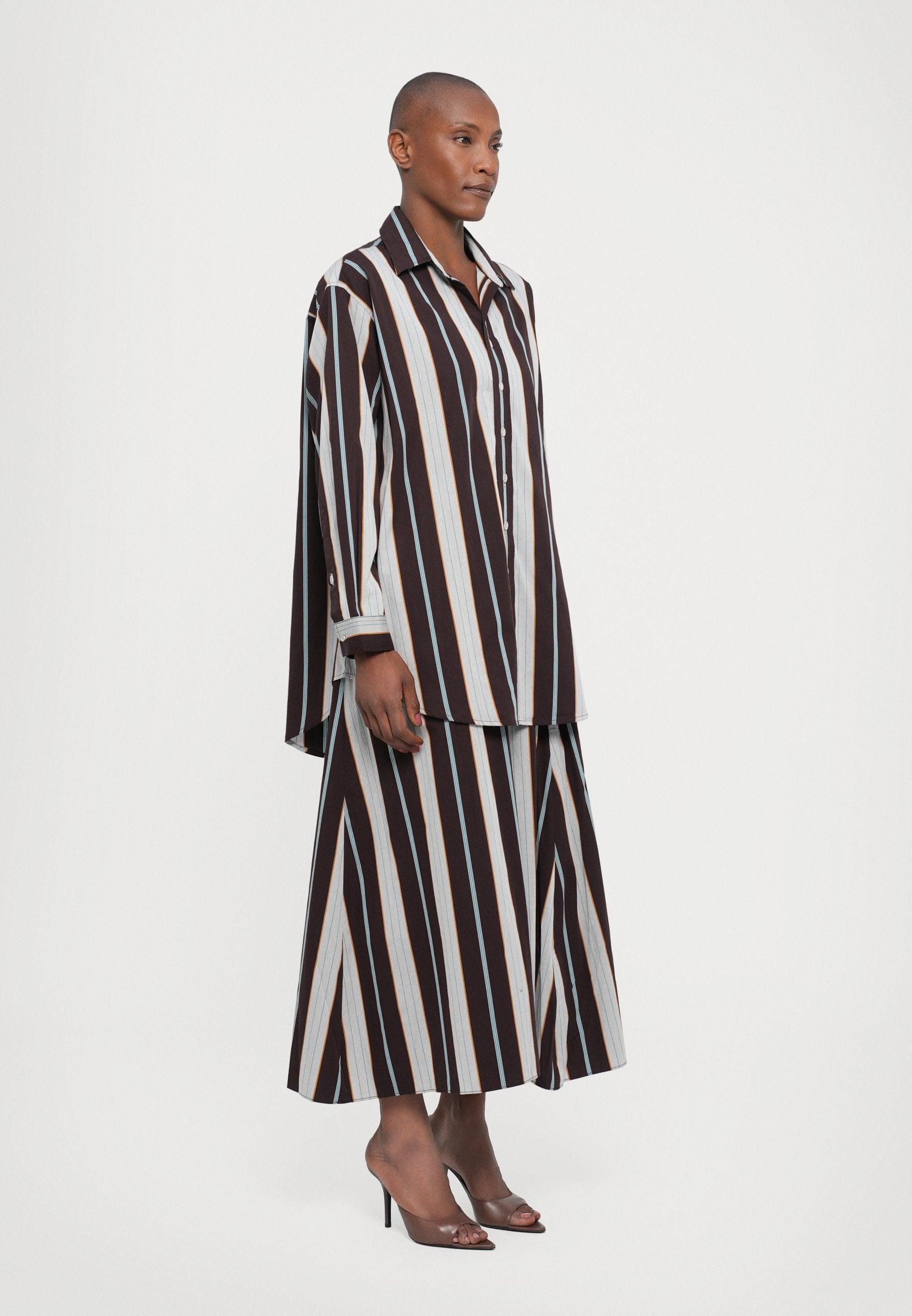 Faithfull the brand LEONIE OVERSIZED SHIRT DRESS