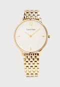 Calvin Klein LUXE - Watch - gold-coloured/white