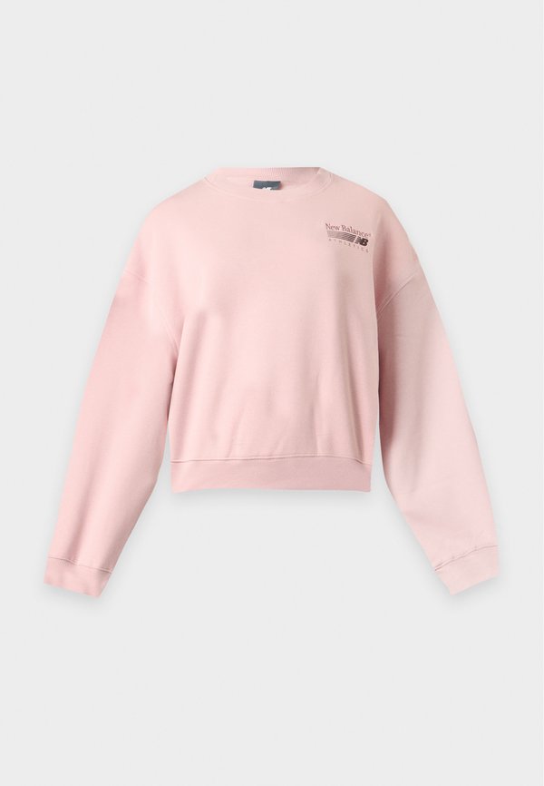 New Balance CREW - Sweatshirt - pink chalk