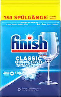 Spülmaschinen-Pulver, 150 Spülgänge Finish