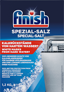 Spülmaschinen-Salz Spezialsalz Finish