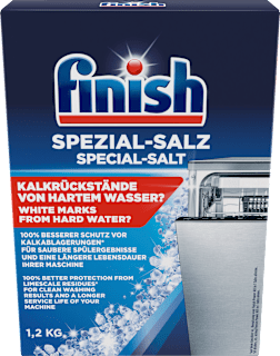 Spülmaschinen-Salz Spezialsalz Finish