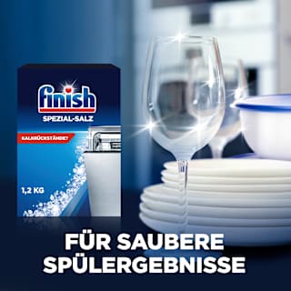 Spülmaschinen-Salz Spezialsalz Finish
