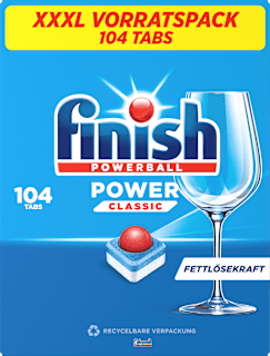 Spülmaschinen-Tabs Classic Finish