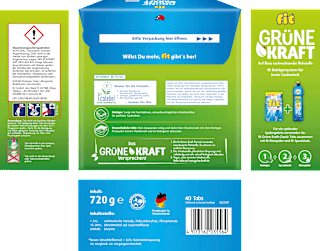 Spülmaschinen-Tabs Grüne Kraft Classic  fit