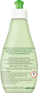 Spülmittel Limette & Rosmarin fit