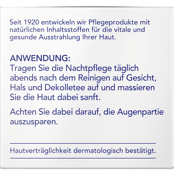 Nachtcreme Sheabutter & Arganöl Florena