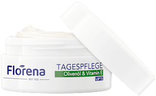 Tagescreme Olivenöl & Vitamin E LSF 15  Florena