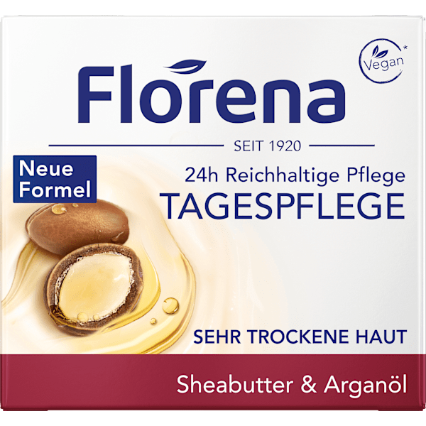 Tagescreme Sheabutter & Arganöl Florena