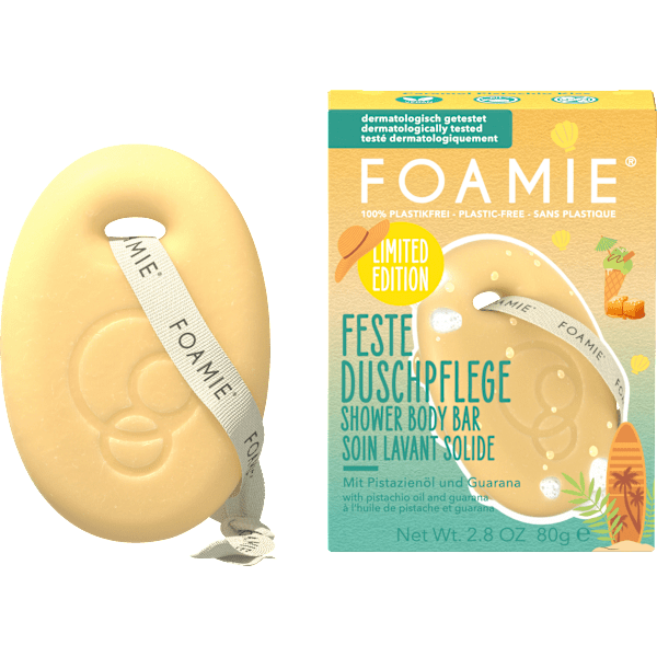 Festes Duschgel Caramel Pistachio Kiss Foamie