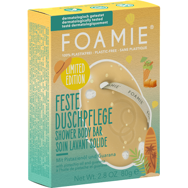 Festes Duschgel Caramel Pistachio Kiss Foamie