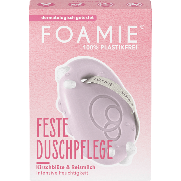 Festes Duschgel Kirschblüte & Reismilch Foamie