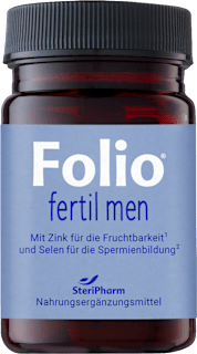 Fertil men Folsäure Tabletten 30 Stück Folio