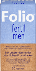 Fertil men Folsäure Tabletten 30 Stück Folio