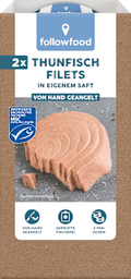 Thunfisch Filets, in eigenem Saft, MSC Zertifizierung followfood