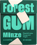 Kaugummi, Minze, zuckerfrei (10 Stück) Forest GUM