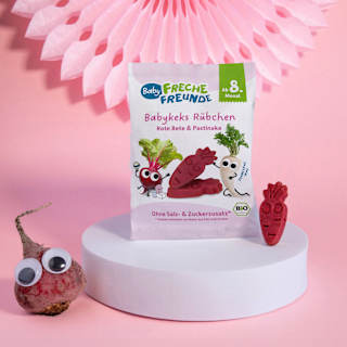 Babykeks Rübchen Rote Bete & Pastinake, ab dem 8. Monat Freche Freunde