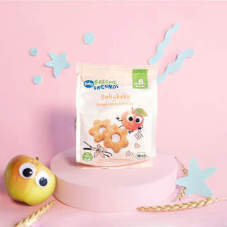 Babykekse Dinkel, Apfel & Vanille ab dem 8. Monat  Freche Freunde