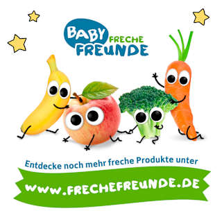 Babysnack Knusper-Schnitte Banane & Kürbis ab dem 8. Monat, 6x14g Freche Freunde