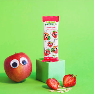 Fruchtriegel Apfel & Erdbeere ab 3 Jahren Freche Freunde
