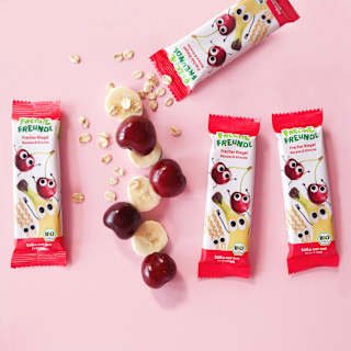Fruchtriegel Banane & Kirsche, ab 1 Jahr (4x23 g) Freche Freunde