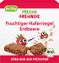 Fruchtriegel Hafer Erdbeere, ab 3 Jahren, (6x30 g) Freche Freunde