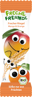 Fruchtriegel mit Getreide Mango & Orange ab 1 Jahr, (4x23 g) Freche Freunde